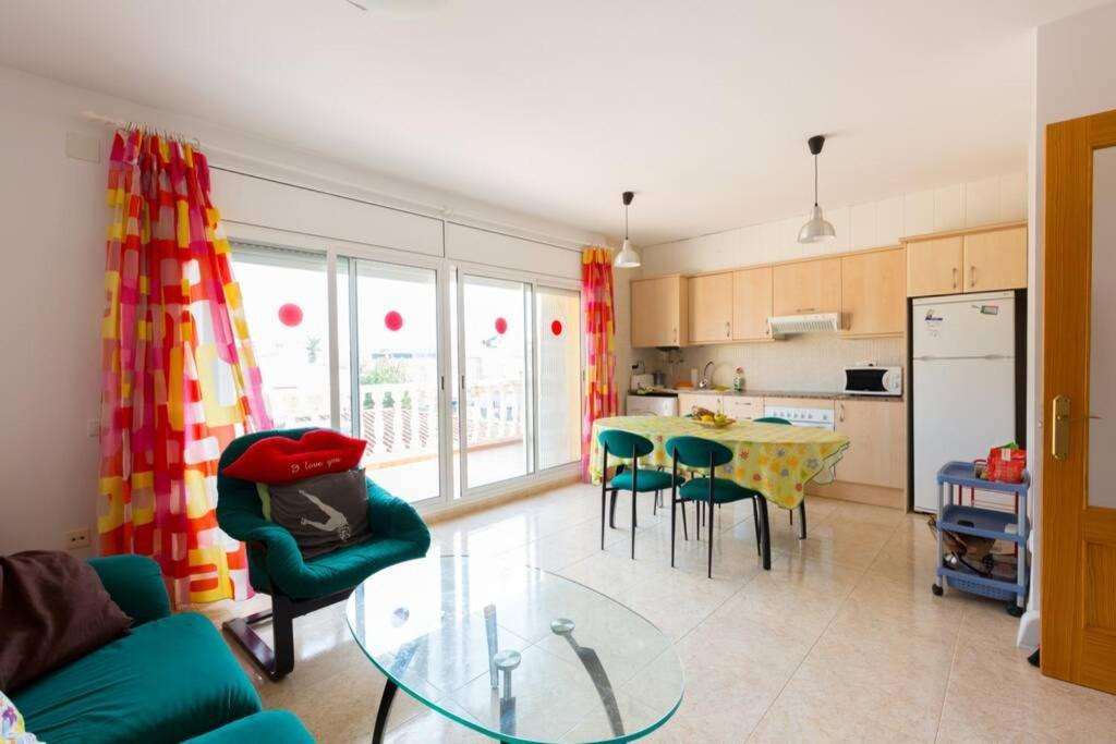 La Rapita - Apartamento De Dos Dormitorios Con Piscina Comunitaria 阿尔卡纳 外观 照片